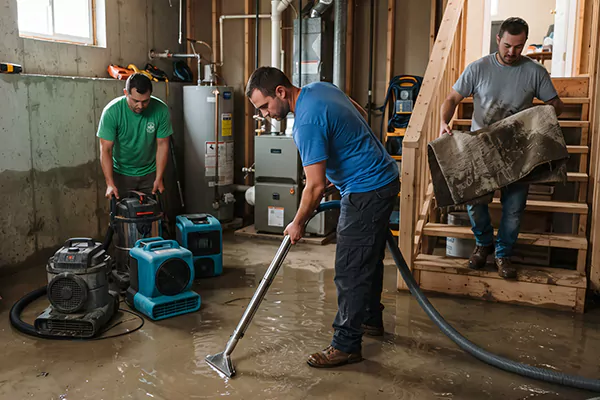 Basement Flood Cleanup Chino