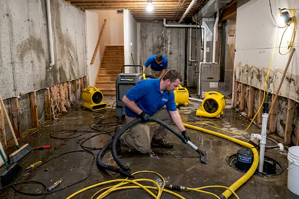 Basement Water Damage Repair Chino