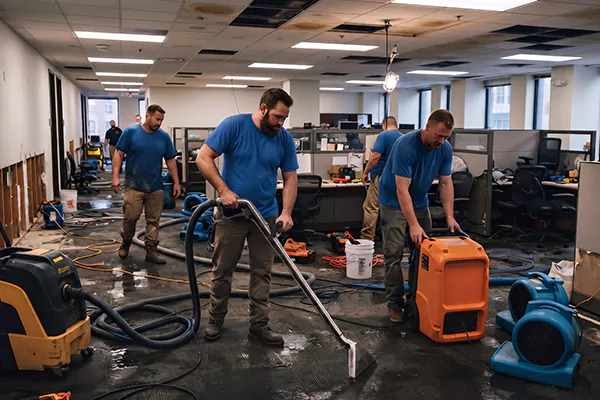Commercial Water Damage Restoration Chino, CA