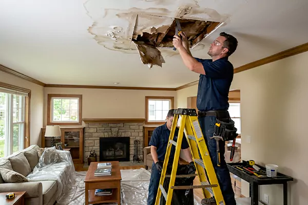 Water Damage Ceiling Repair Chino