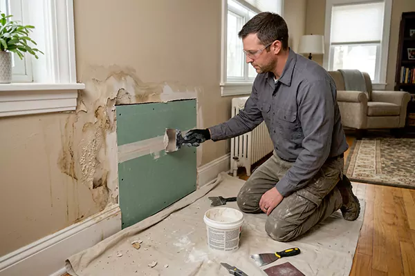 Water Damage Drywall Repair Chino
