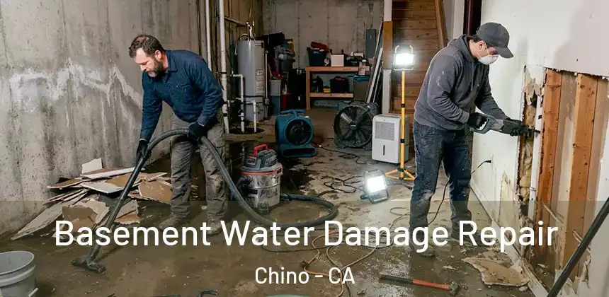 Basement Water Damage Repair Chino - CA