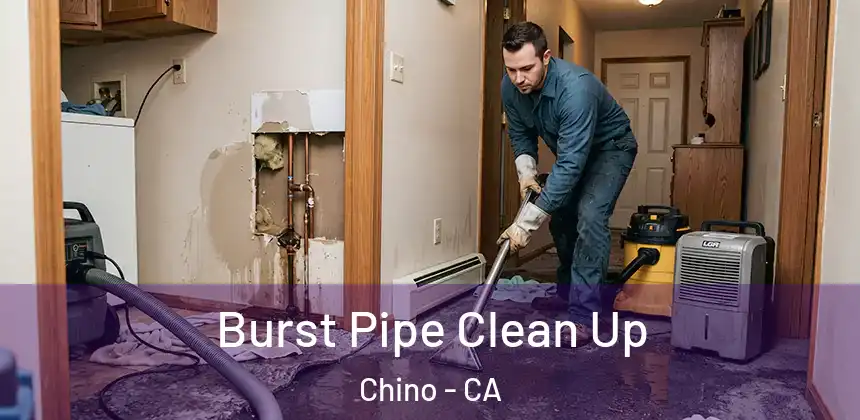  Burst Pipe Clean Up Chino - CA