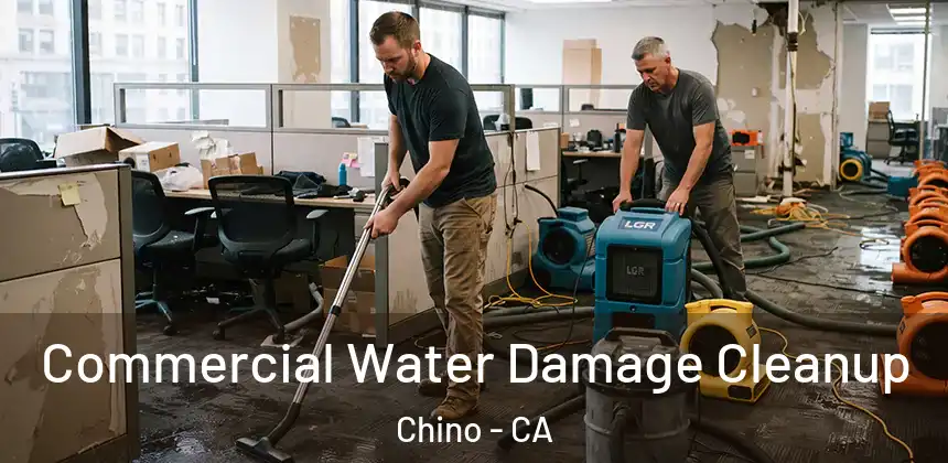 Commercial Water Damage Cleanup Chino - CA