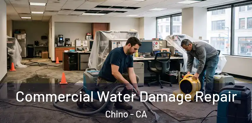  Commercial Water Damage Repair Chino - CA