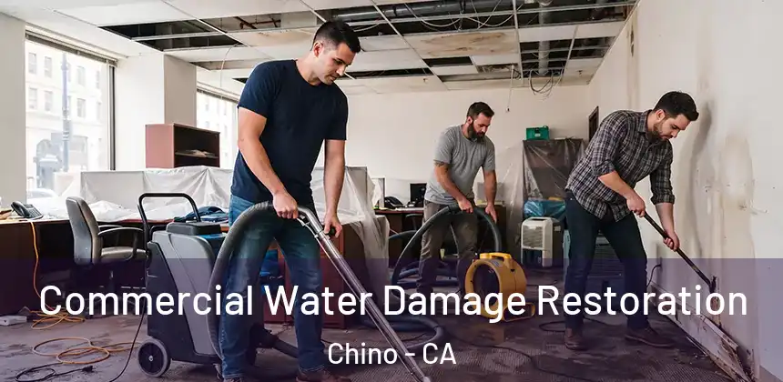  Commercial Water Damage Restoration Chino - CA