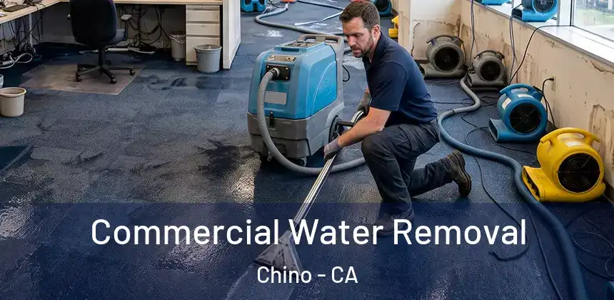 Commercial Water Removal Chino - CA
