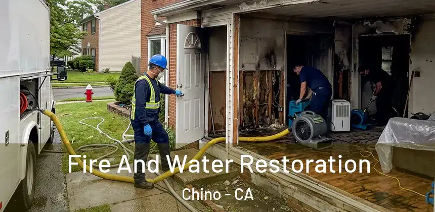 Fire And Water Restoration Chino - CA