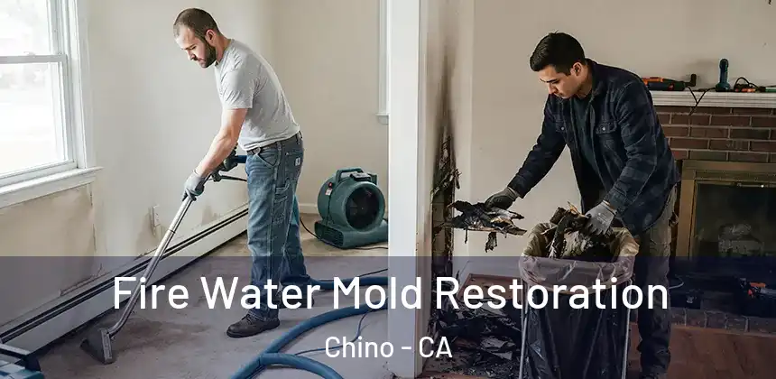 Fire Water Mold Restoration Chino - CA