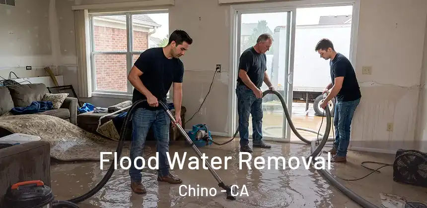 Flood Water Removal Chino - CA