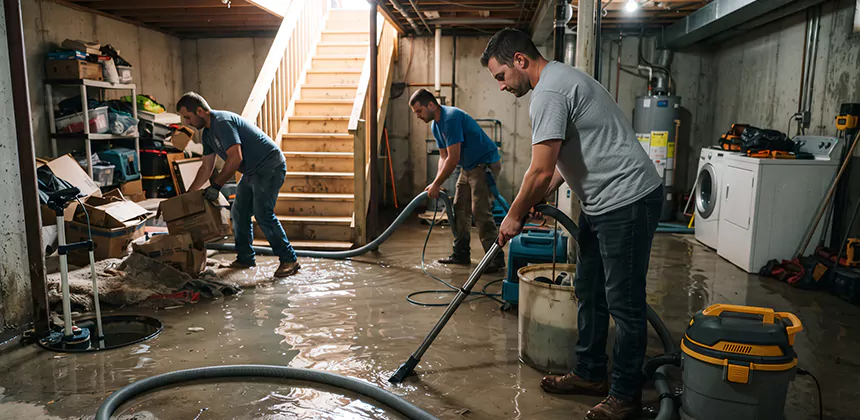 Emergency Basement Flooding Clean Up Service in Chino