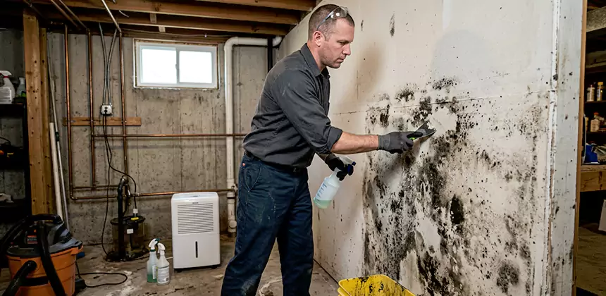 Black Mold Removal From Walls in Chino