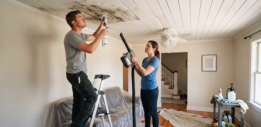 Ceiling Mold Treatment in Chino