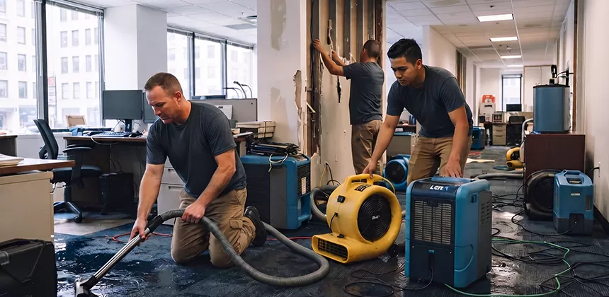 Emergency Commercial Water Damage Repair in Chino