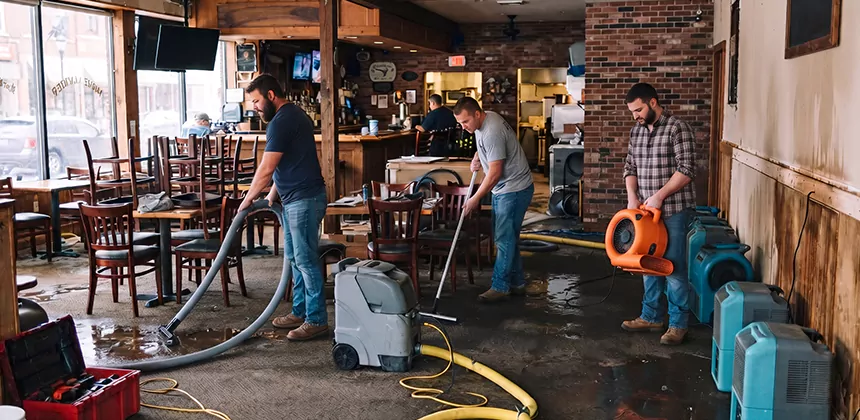 Emergency Commercial Water Damage Restoration in Chino