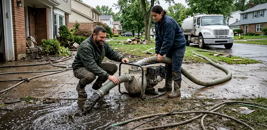 Sewage and Flood Water Removal in Chino