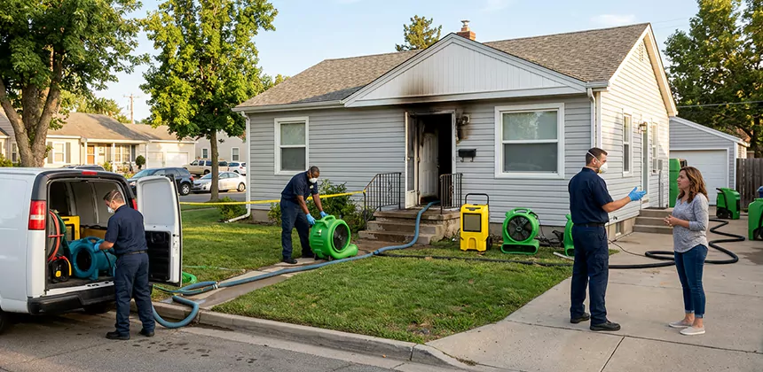 Fire and Water Damage Restoration in Chino