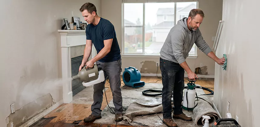 Post-Flood Sanitizing and Deodorizing in Chino