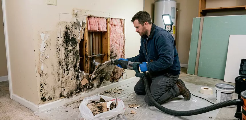 Black Mold Drywall Repair in Chino