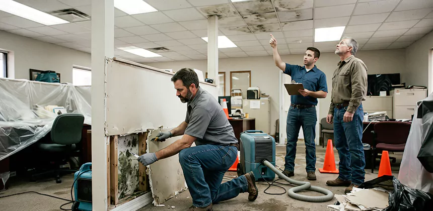 Commercial Mold Damage in Chino