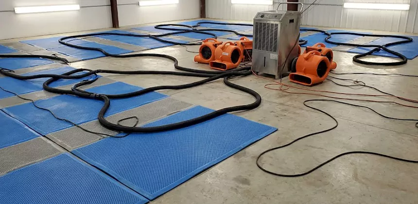Commercial Water Mitigation in Chino