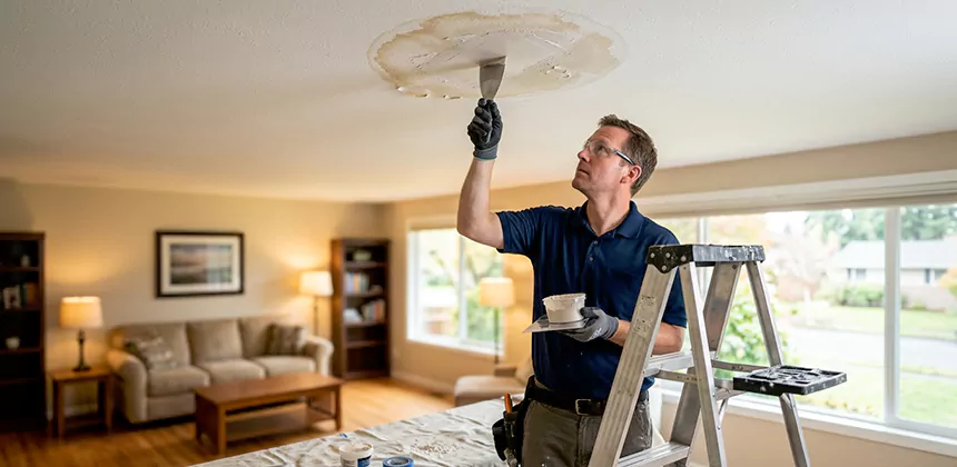 Ceiling Water Stain Repair in Chino